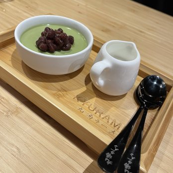 Kyuramen - Sandy Springs - Matcha Pudding W. Red Bean - Ramen Near Me - Sandy Springs, Georgia Kyuramen - Sandy Springs - Matcha Pudding W. Red Bean - Ramen Near Me - Sandy Springs, Georgia