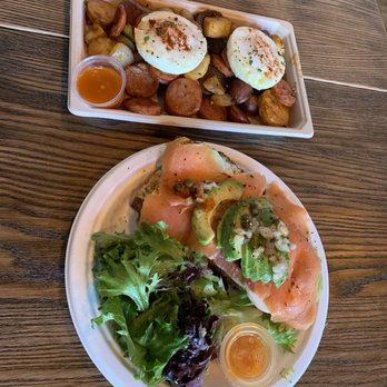 Foreigner - Foreigners Favorite and Smoked Salmon Toast w/ Avocado - Breakfast & Brunch Near Me - San Mateo, California