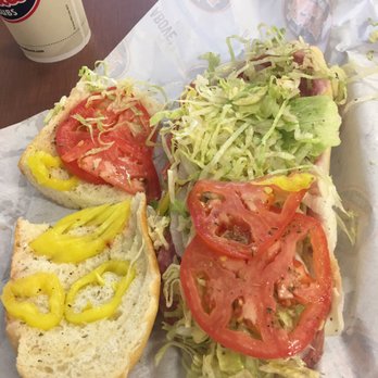 Jersey Mike's Subs - #11; ham, salami, Provo. Onions, tomatoes, shredded lettuce and banana peppers. - Sandwiches Near Me - Fishkill, New York