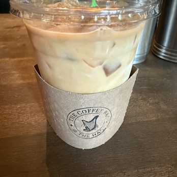 The Coffee Bar At The Harp - Iced pumpkin spiced latte almond milk. It's only two espresso shots even if a large size - Coffee & Tea Near Me - Toronto, Ontario The Coffee Bar At The Harp - Iced pumpkin spiced latte almond milk. It's only two espresso shots even if a large size - Coffee & Tea Near Me - Toronto, Ontario