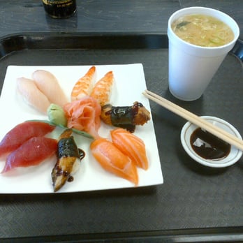 The Sushi Bar - 10 pc nigiri special and miso soup - Sushi Bars Near Me - Dallas, Texas The Sushi Bar - 10 pc nigiri special and miso soup - Sushi Bars Near Me - Dallas, Texas