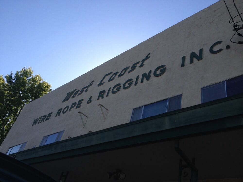 WEST COAST WIRE ROPE Updated December 2024 597 85th Ave, Oakland