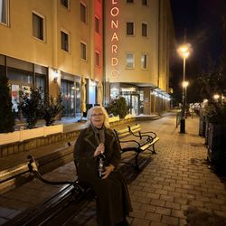 Great Value Vacations - In front of the lovely Leonardo Hotel in Budapest.