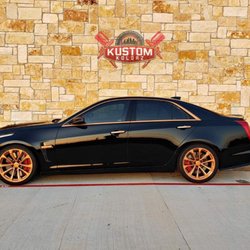 Fast V laced in customer copper tone accents and wheels.