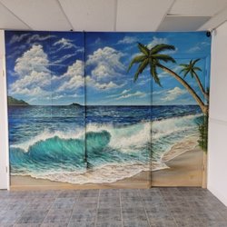 Toombs Art - Beach Mural Fort Wayne Indiana