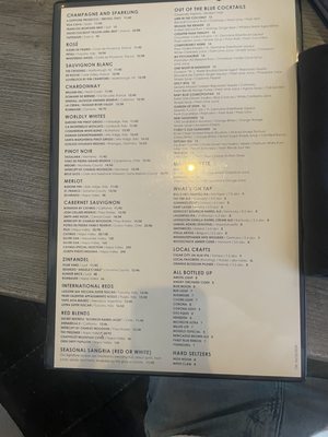 Menu photo 7 Nona Blue Modern Tavern Orlando, FL