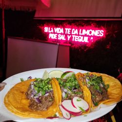Colima Taqueria - Birria Tacos! Quote: If life gives your lemons, ask for salt and Tequila"