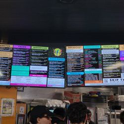 Taqueria Los Pericos - Menu