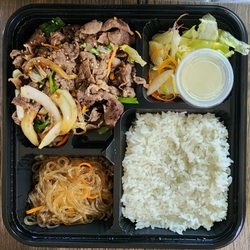 Sgd Dubu - Beef bulgogi bento box