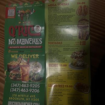 Q Rico No Manches - Mexican Near Me - Brooklyn, New York Q Rico No Manches - Mexican Near Me - Brooklyn, New York