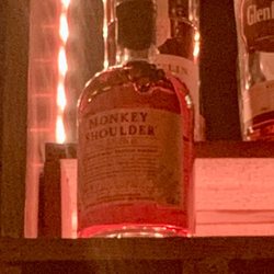 Happy Hour Saloon - Monkey Shoulder, a fine Speyside blended malt scotch whisky