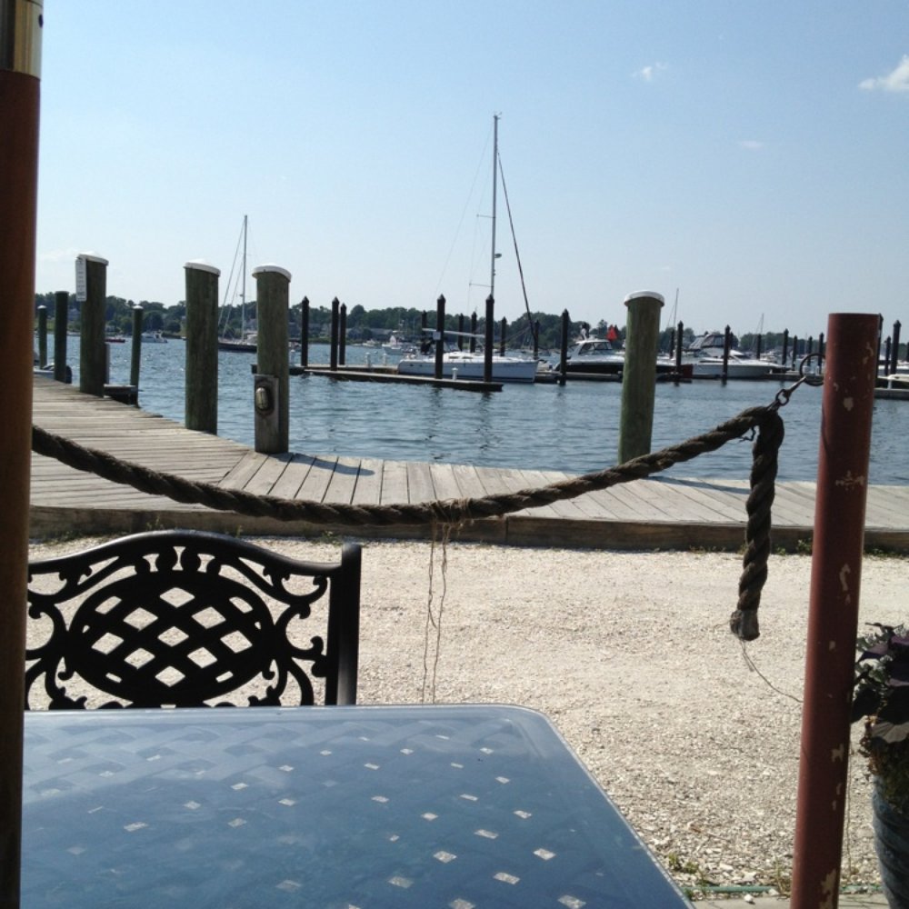 DeWolf Tavern - Harbor view from patio - New American Near Me - Bristol, Rhode Island DeWolf Tavern - Harbor view from patio - New American Near Me - Bristol, Rhode Island