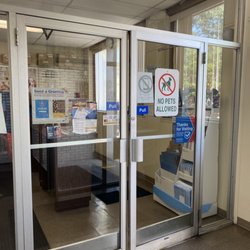 US Post Office - Doors to counters.