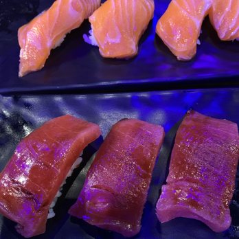 Sushi Damu - Salmon and tuna - Sushi Bars Near Me - Tustin, California Sushi Damu - Salmon and tuna - Sushi Bars Near Me - Tustin, California