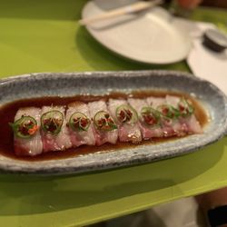 Hirame sashimi