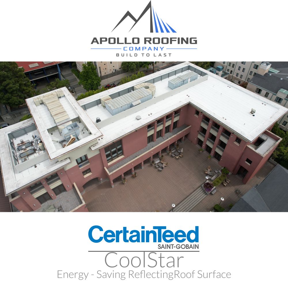 Slide of Apollo Roofing Company