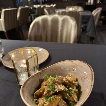 The Lotus Room - Spicy cucumbers - Pan Asian Near Me - New York, New York The Lotus Room - Spicy cucumbers - Pan Asian Near Me - New York, New York