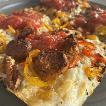 Crossroads Kitchen - Supreme Pizza (GF) - Vegan Near Me - Los Angeles, California