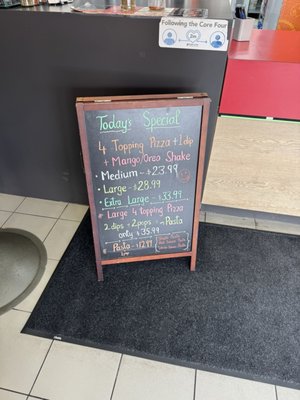Menu photo 1 Mr Singhs Pizza Brampton, ON