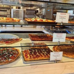 Pizzas by the slice Pizzas by the slice