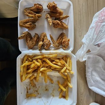 JJ Fish & Chicken - Wing dinner from JJ's Lancaster Dallas - American Near Me - Lancaster, Texas JJ Fish & Chicken - Wing dinner from JJ's Lancaster Dallas - American Near Me - Lancaster, Texas