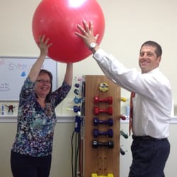Symmetry Physical Therapy - Having fun at Symmetry PT, Portland, CT