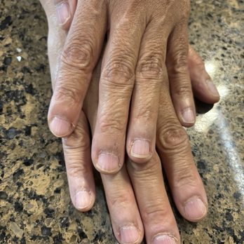 Bliss Nails & Spa - Hands before my treatment with Trish - Nail Salons Near Me - Lake Forest, California Bliss Nails & Spa - Hands before my treatment with Trish - Nail Salons Near Me - Lake Forest, California