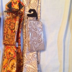 Shreveport Habedashery - Matching neck ties with matching pocket hankerchief