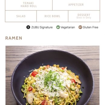 ZUBU - Online menu - Ramen Near Me - West Vancouver, British Columbia