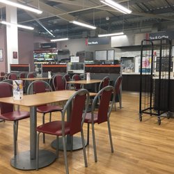 Tesco Cafe - They have food and snacks when you need a shopping break