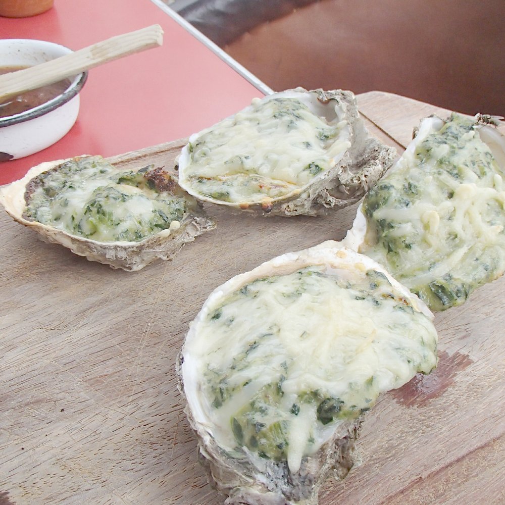 Cervecería Unión - Oysters Rockefeller - Beer Bar Near Me - Puerto Vallarta, JAL