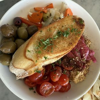 Ondus on the Waterfront - Hummus platter - American Near Me - Vancouver, Washington Ondus on the Waterfront - Hummus platter - American Near Me - Vancouver, Washington