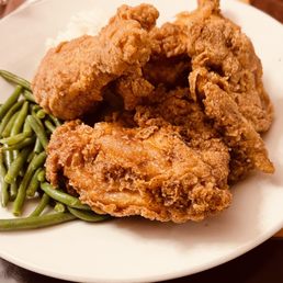 Fried chicken dinner