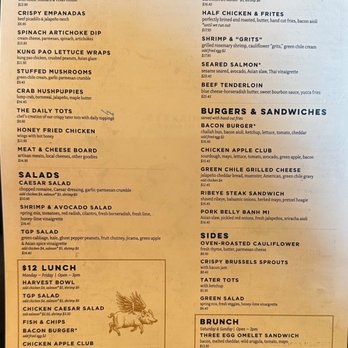 The General Public - Menu (food side) - New American Near Me - San Antonio, Texas The General Public - Menu (food side) - New American Near Me - San Antonio, Texas