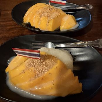 Real Thai Cuisine - Mango sticky rice - Thai Near Me - Arlington, Texas Real Thai Cuisine - Mango sticky rice - Thai Near Me - Arlington, Texas