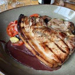Massive pork chop