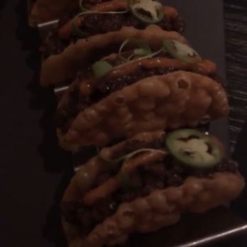 Akira Back - Wagyu tacos - Japanese Near Me - Toronto, Ontario