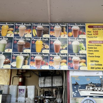 Donut Star - Smoothie menu - Oct 2022 - Donuts Near Me - San Diego, California