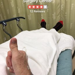 Pre-op thumbs up! Pre-op thumbs up!