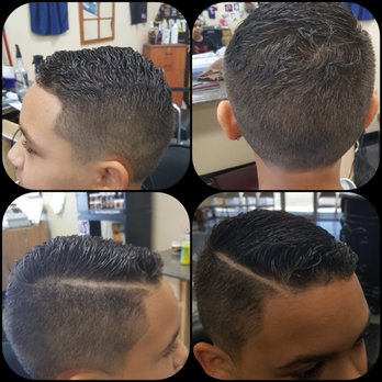 Go Barbers - 1 1/2 Fade done by Michele. - Barbers Near Me - Pasco, Washington Go Barbers - 1 1/2 Fade done by Michele. - Barbers Near Me - Pasco, Washington