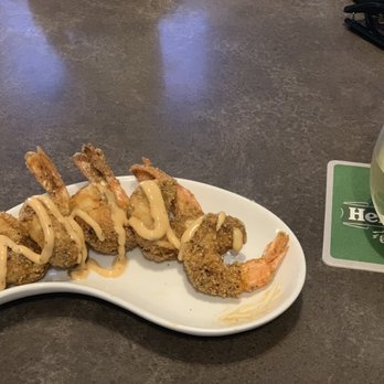 Bobby O'brien's - Bang Bang Shrimp and a 10oz Pinot Grigio - Pubs Near Me - Guelph, Ontario