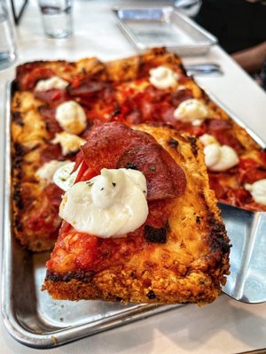 Ghost Box Pizza by Stem Ciders by null