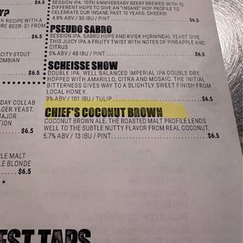 Rare Bird Brewpub - Coconut brown - Bars Near Me - Traverse City, Michigan Rare Bird Brewpub - Coconut brown - Bars Near Me - Traverse City, Michigan