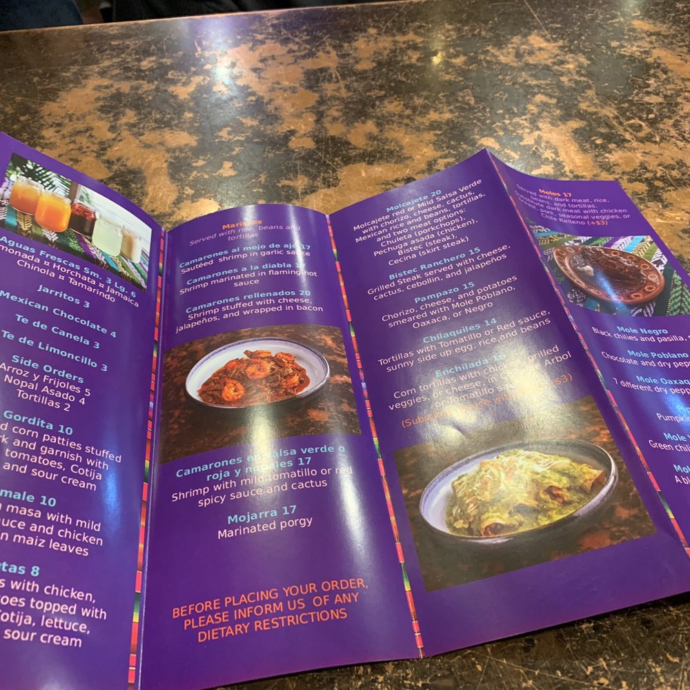 La Morada - Menu (4/6/2019) - Mexican Near Me - Bronx, New York