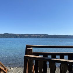 Mike's Beach Resort - View from cabin 1 patio