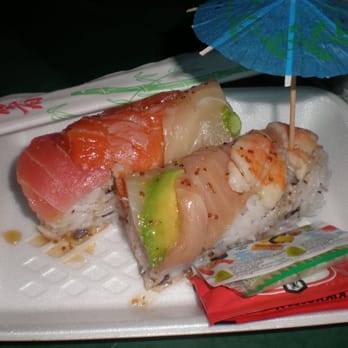 Rolling Sushi Van - Rainbow roll - Sushi Bars Near Me