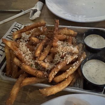 Two Cities Pizza - Parmesan Fries with homemade ranch - Pizza Near Me - Suwanee, Georgia Two Cities Pizza - Parmesan Fries with homemade ranch - Pizza Near Me - Suwanee, Georgia