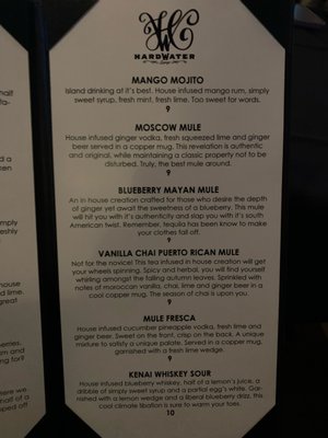 Menu photo 5 Hard Water Lounge Crosby, MN