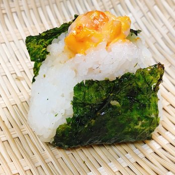 Ookini Omusubi - Spicy ebi mayo omusubi - Japanese Near Me - Paradise, Nevada