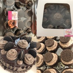 Miss Sweetie's Bakery - Oreo cookie birthday pack (cake and cupcakes)